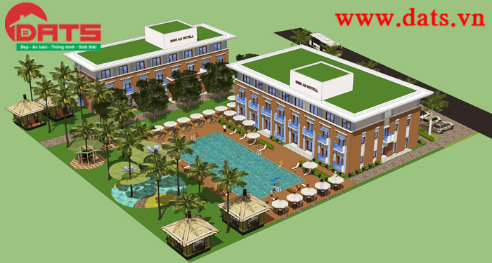Thiết kế quy hoạch khu nghỉ mát Bình An resort - Ảnh 2