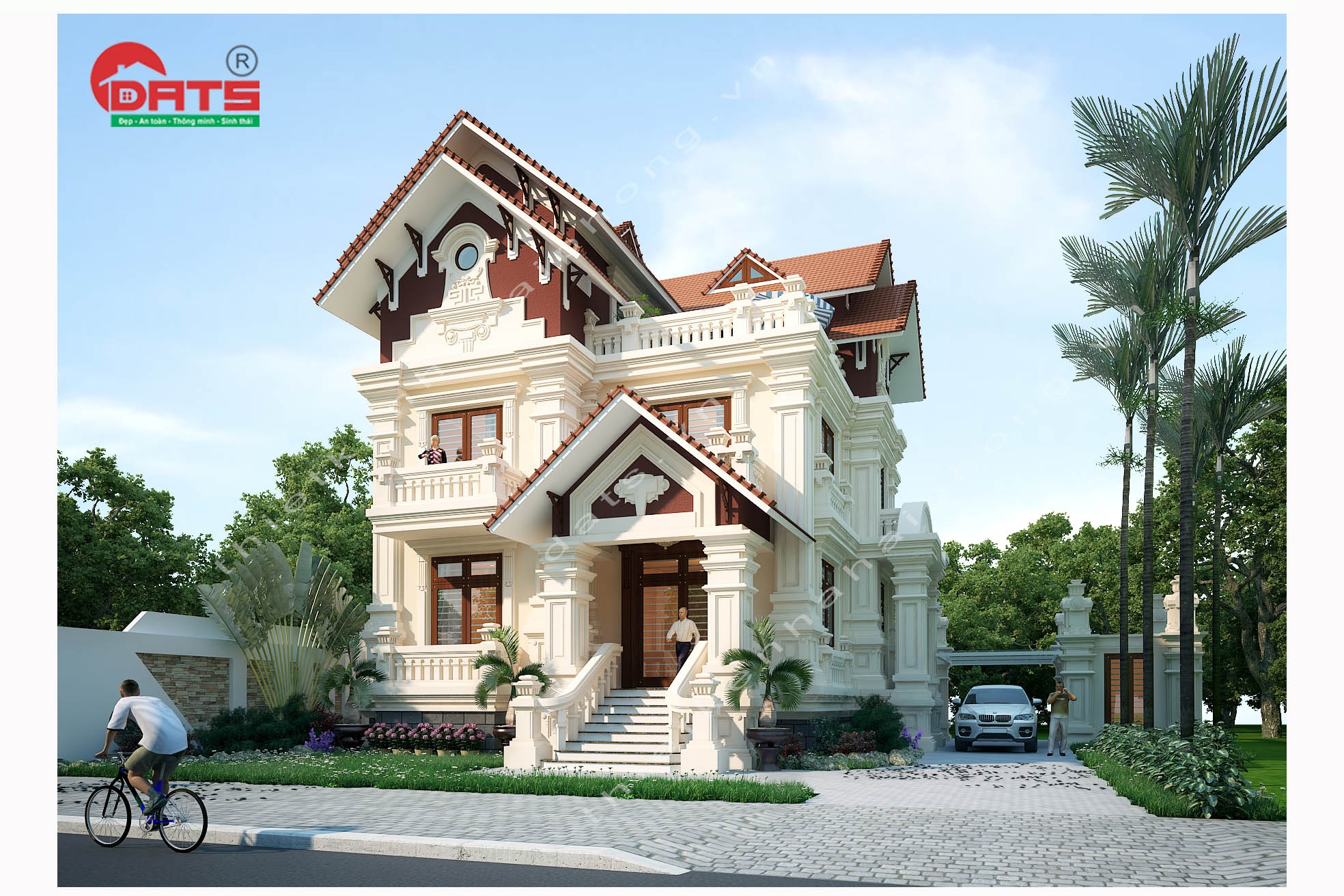 Công ty Thiết kế biệt thự đẹp giá rẻ tại quận Hải An Hải Phòng - Ảnh 3