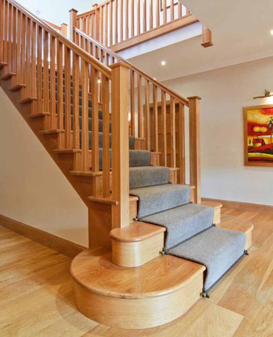 Cầu thang trong nhà ở thế nào là đạt tiêu chuẩn? Ảnh 1