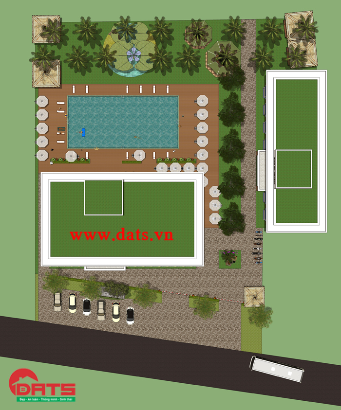 Thiết kế quy hoạch khu nghỉ mát Bình An resort - Ảnh 1