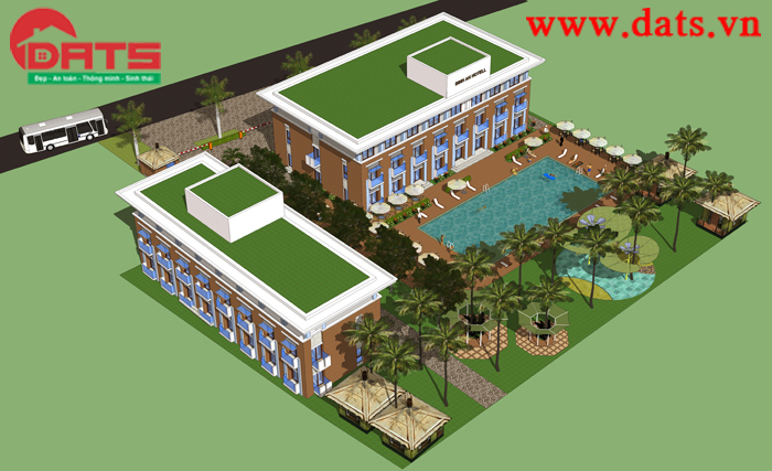 Thiết kế quy hoạch khu nghỉ mát Bình An resort - Ảnh 3