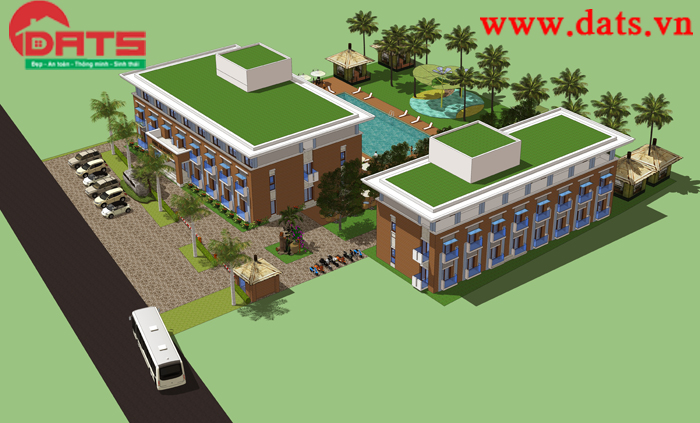 Thiết kế quy hoạch khu nghỉ mát Bình An resort - Ảnh 4